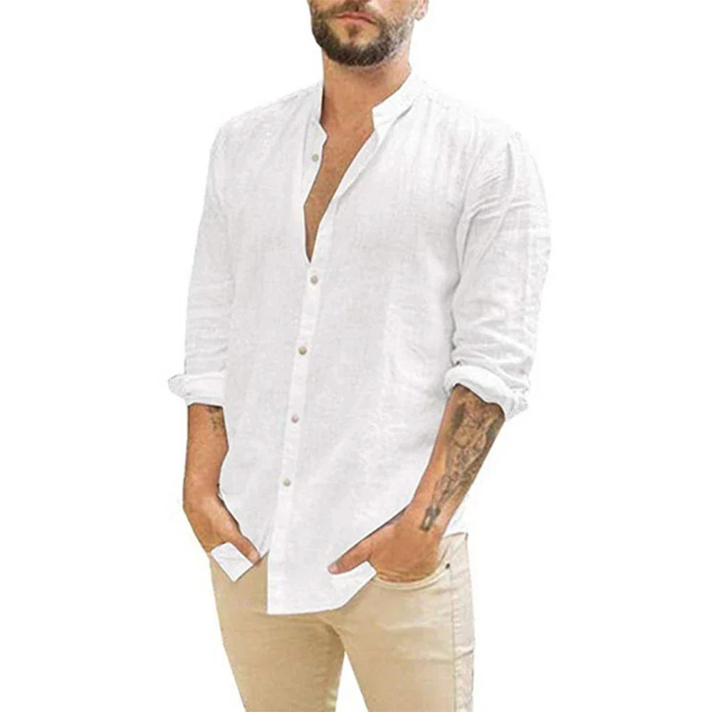 Elegantes Herren Leinenhemd - ideal für warme Tage - Image 2