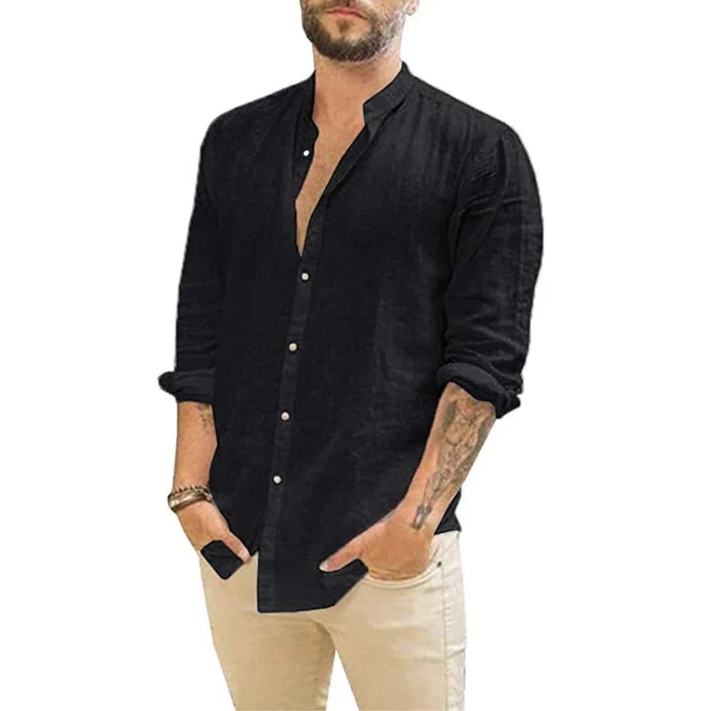 Elegantes Herren Leinenhemd - ideal für warme Tage - Image 3