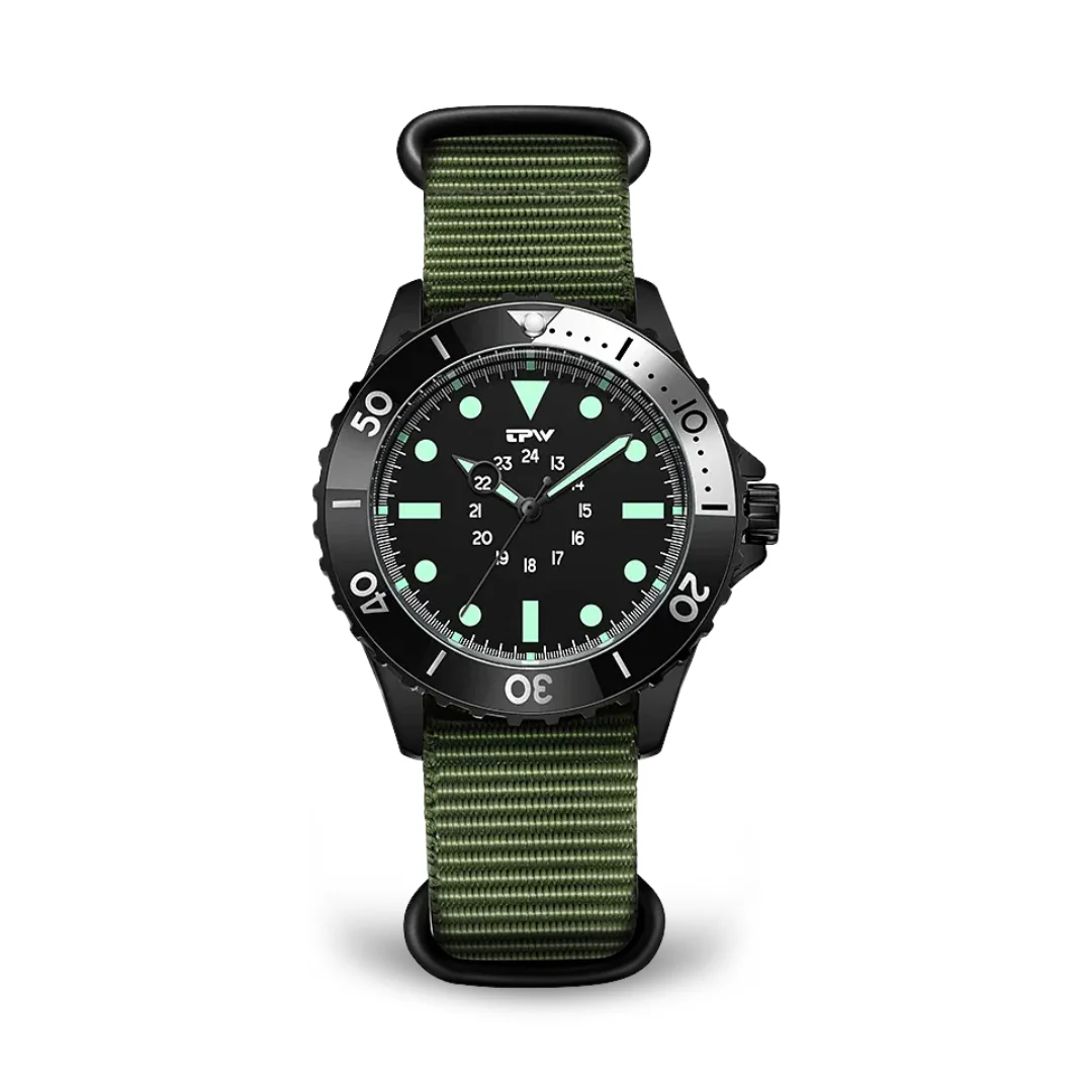 Wasserdichte Militär Herren Taucheruhr