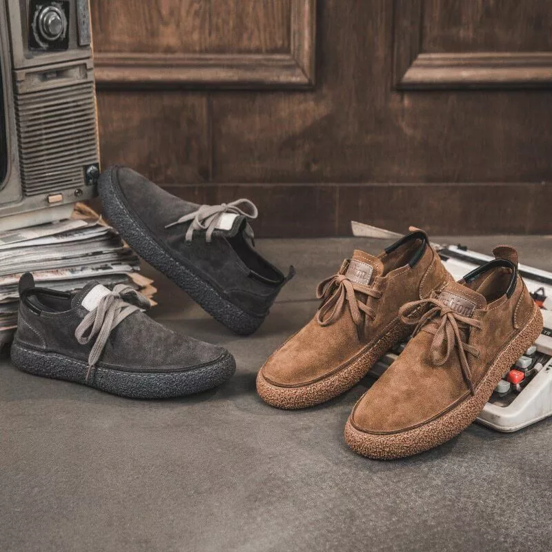Herren Nubuk-Lederschuhe mit weicher Sohle - Komfortabel & Elegant - Image 3
