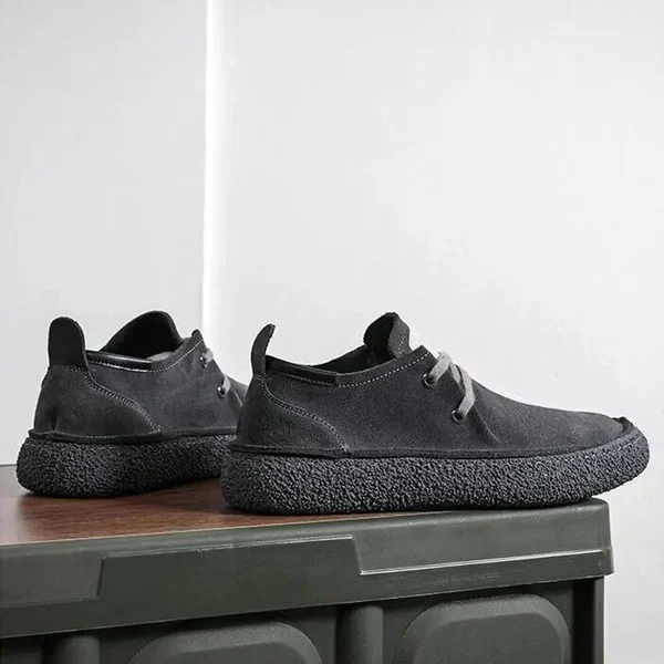 Herren Nubuk-Lederschuhe mit weicher Sohle - Komfortabel & Elegant - Image 4