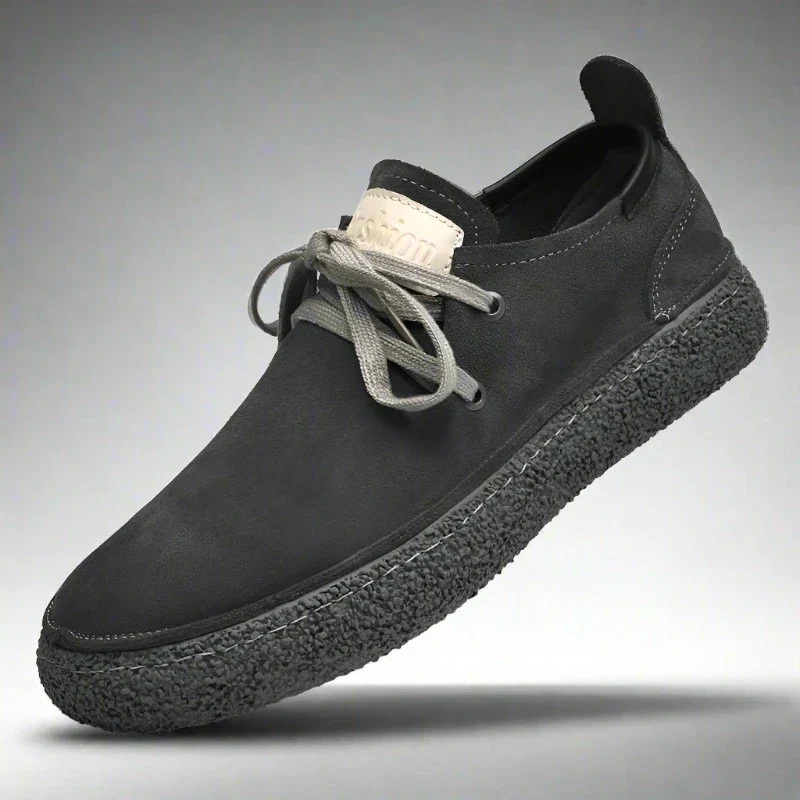 Herren Nubuk-Lederschuhe mit weicher Sohle - Komfortabel & Elegant - Image 5