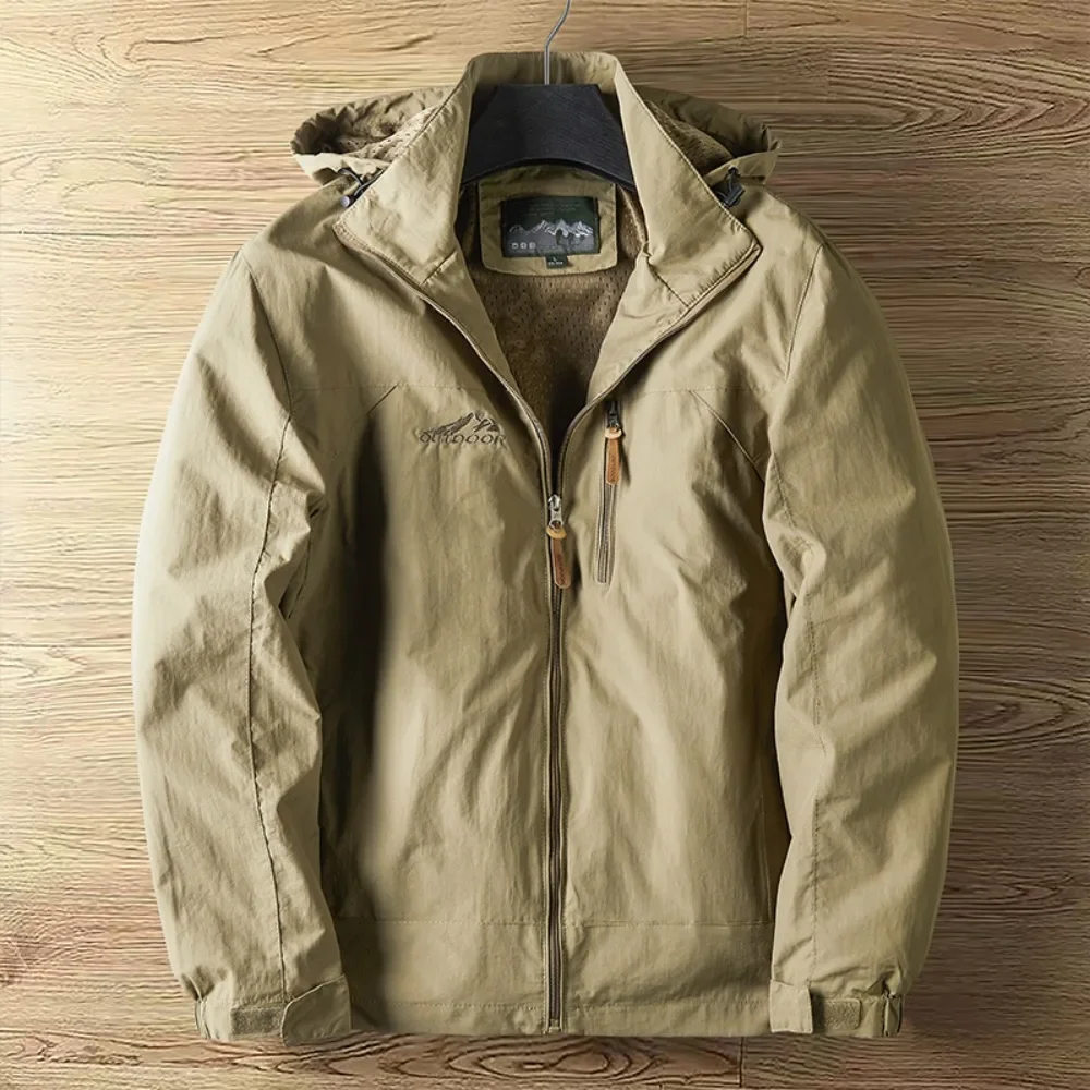 Herren Outdoorjacke wasserdicht atmungsaktiv - Image 4