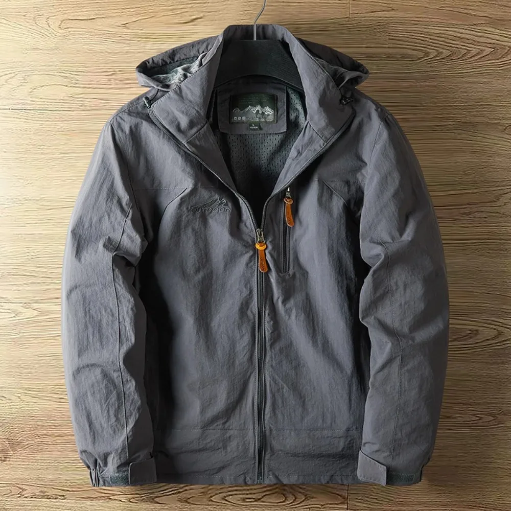 Herren Outdoorjacke wasserdicht atmungsaktiv - Image 5