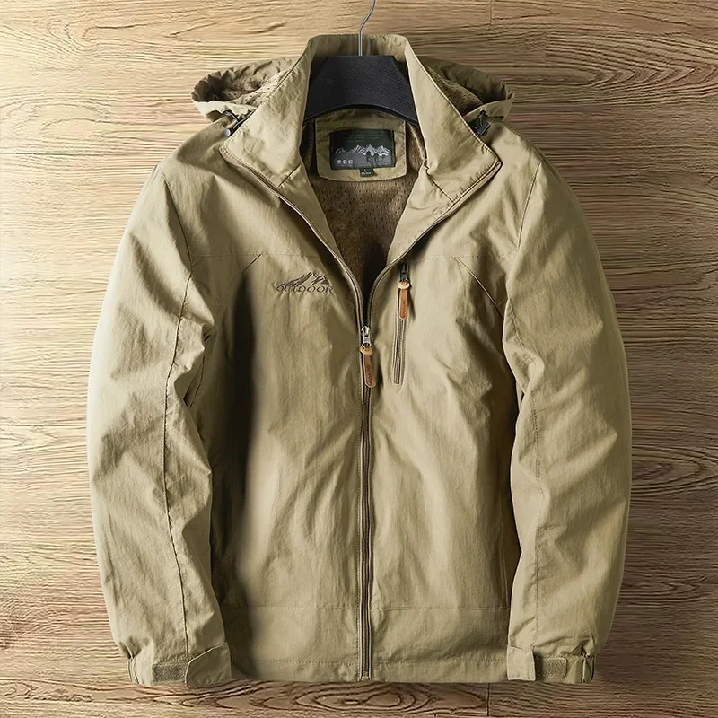 Herren Outdoorjacke wasserdicht atmungsaktiv - Image 6