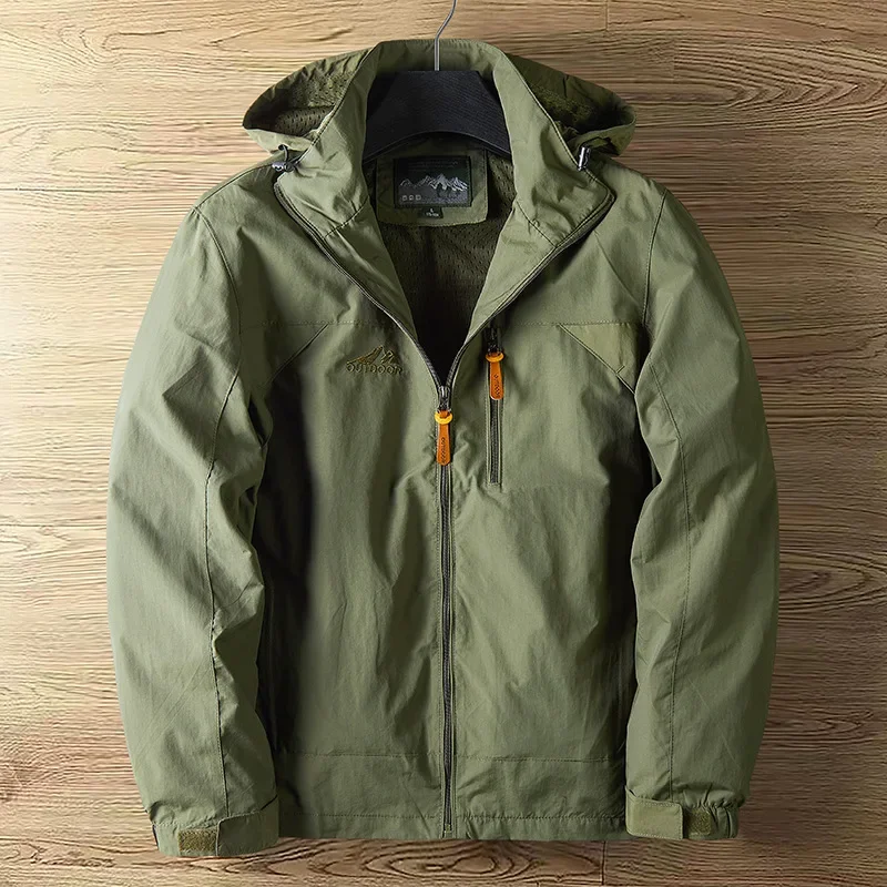 Herren Outdoorjacke wasserdicht atmungsaktiv - Image 7