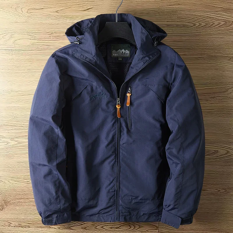 Herren Outdoorjacke wasserdicht atmungsaktiv - Image 8