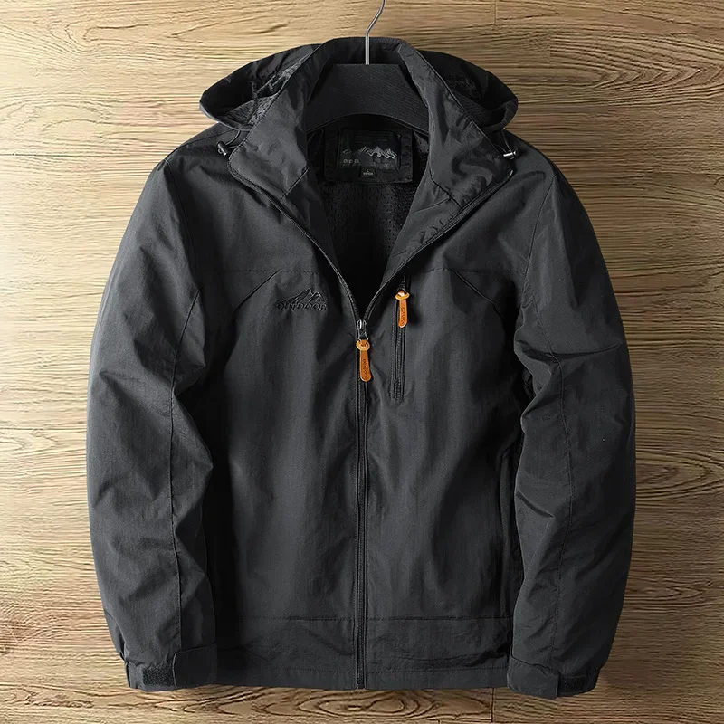 Herren Outdoorjacke wasserdicht atmungsaktiv - Image 9