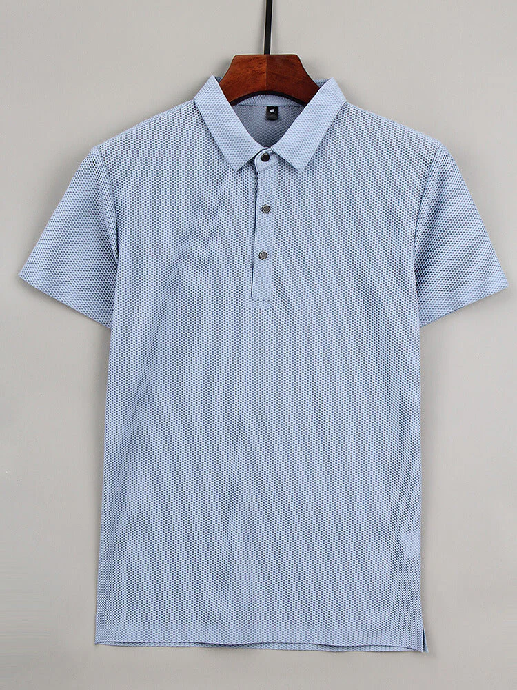 Hochwertiges Herren Poloshirt aus Seide - Image 4