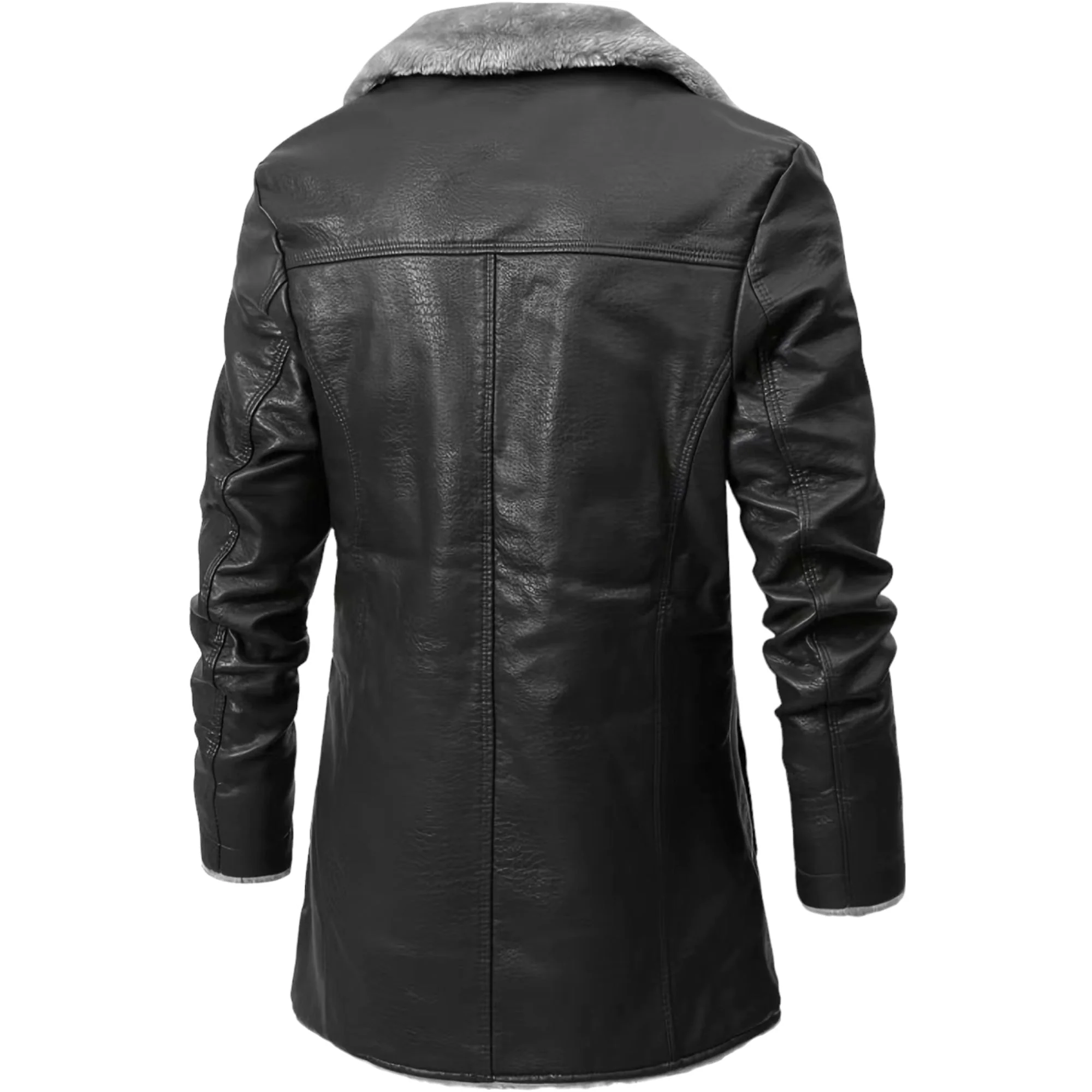Herren Lederjacke - Klassischer Schnitt - Image 2