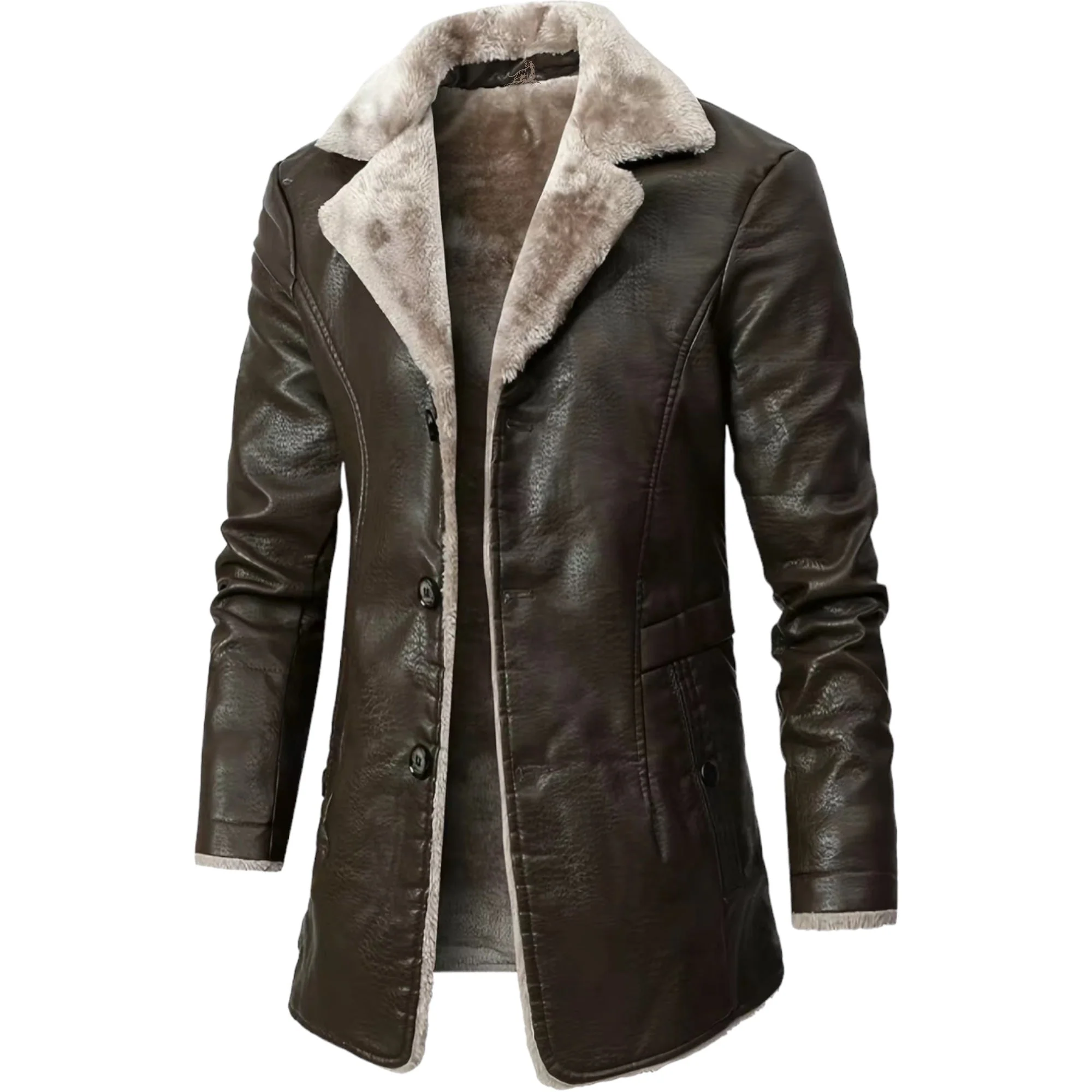 Herren Lederjacke - Klassischer Schnitt - Image 3