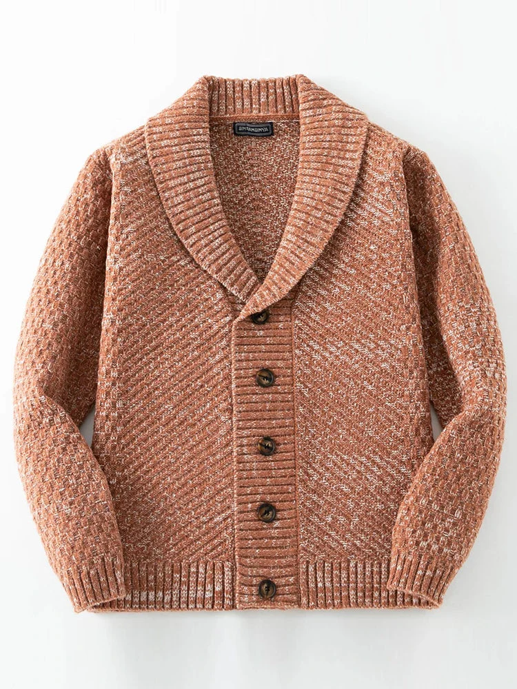 Herren Retro-Strickpullover mit Charm-Detail - Image 2