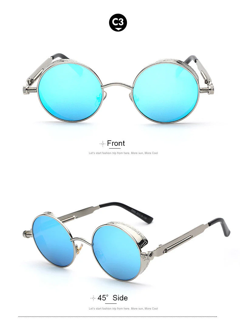 Retro Herren Sonnenbrille - Image 5