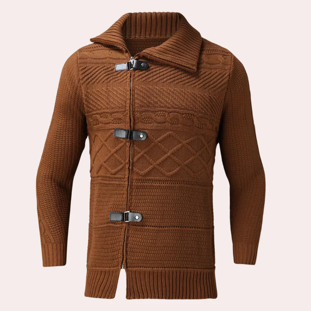 Klassischer Herren Rollkragenpullover aus Merinowolle