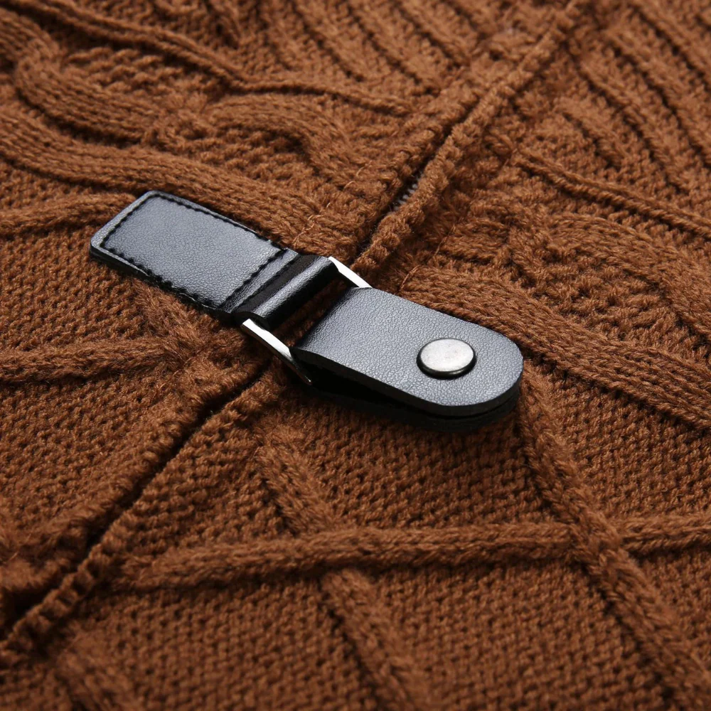 Klassischer Herren Rollkragenpullover aus Merinowolle - Image 4