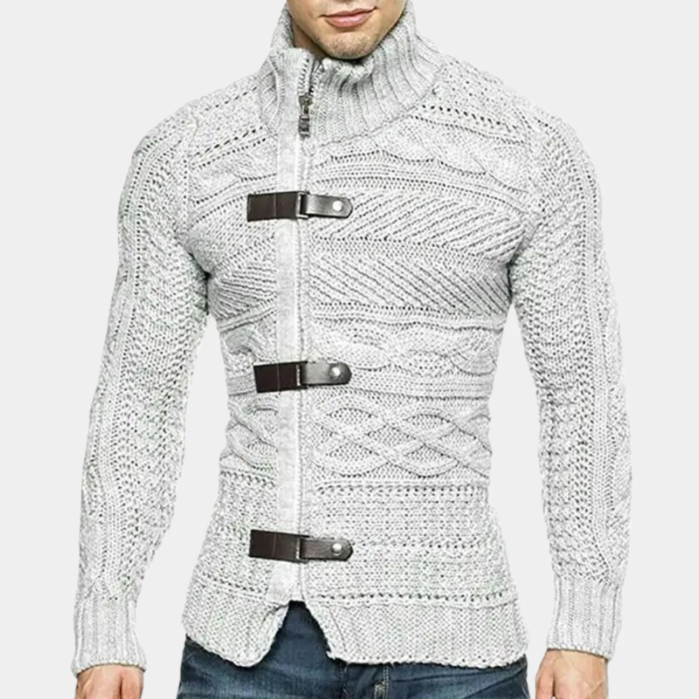 Klassischer Herren Rollkragenpullover aus Merinowolle - Image 6