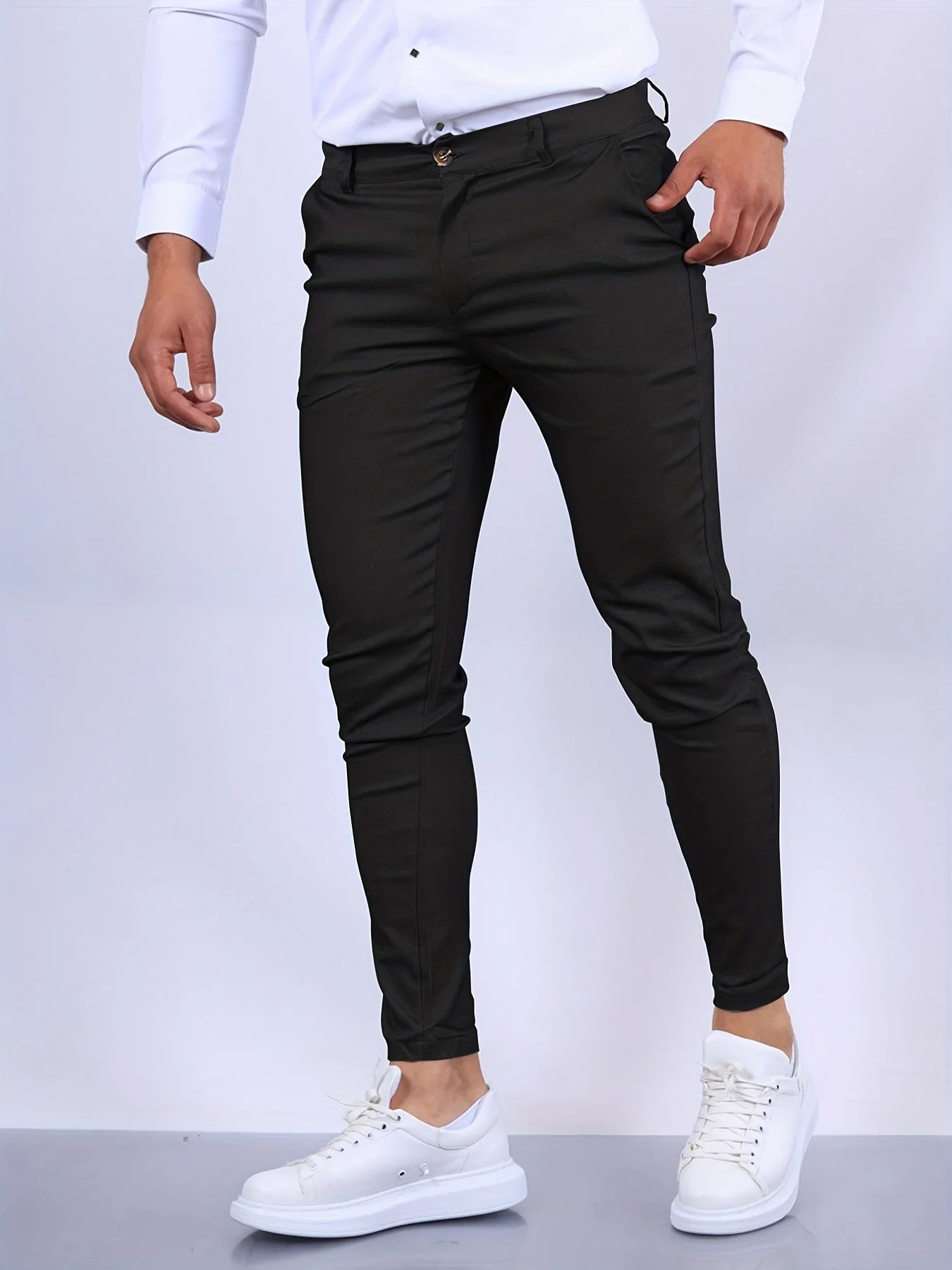 Elegante Herren Slim Fit Hose – Modernes und Schickes Design - Image 7