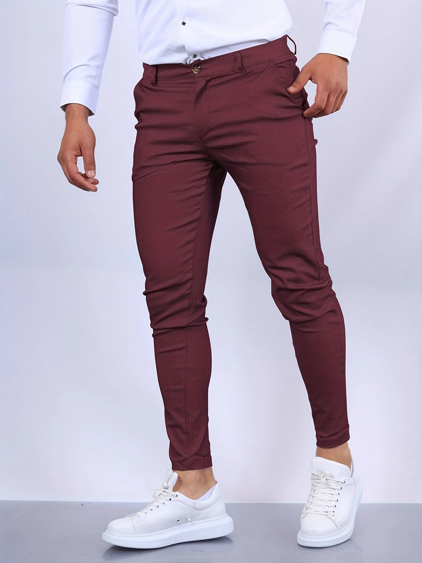Elegante Herren Slim Fit Hose – Modernes und Schickes Design - Image 8