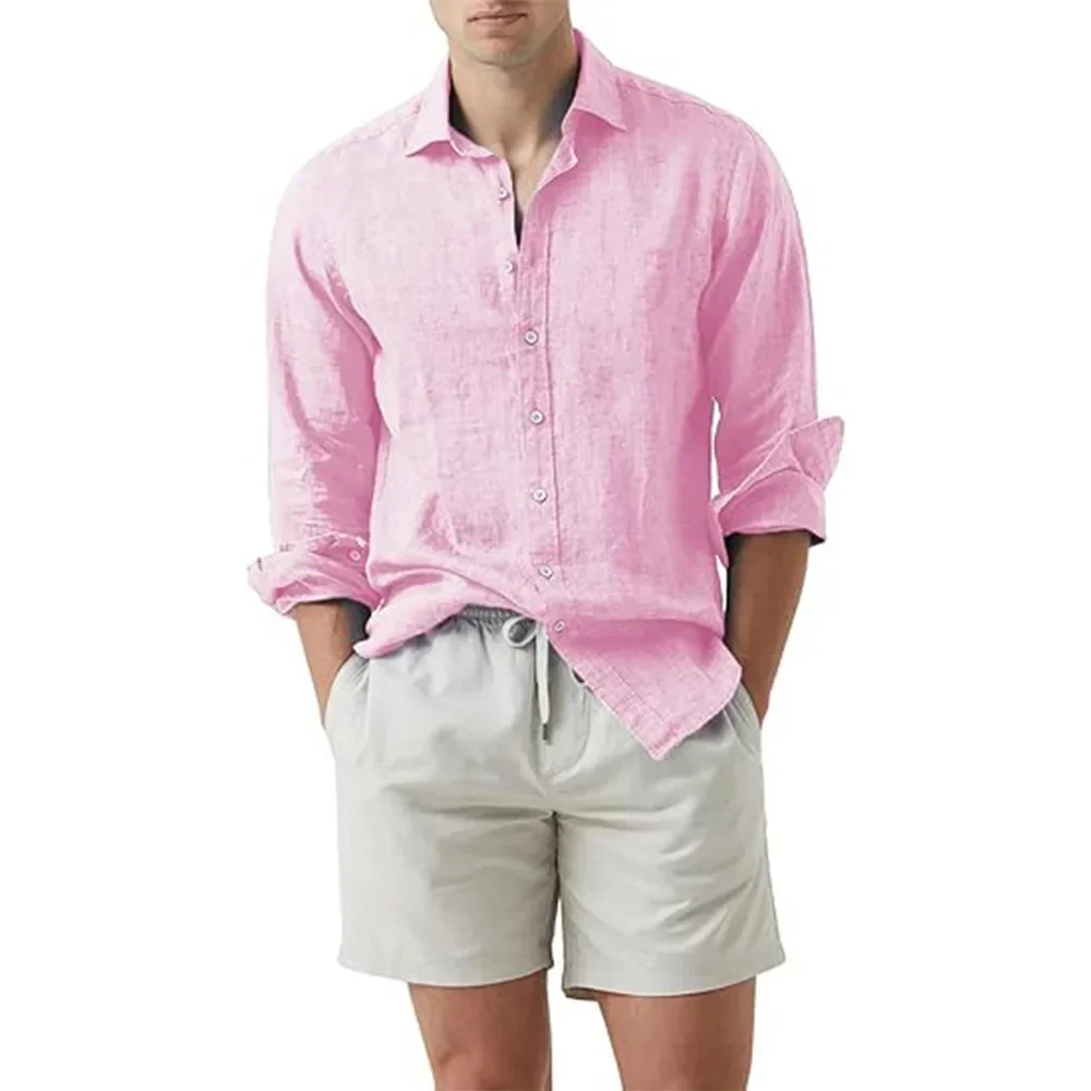 Herren Sommerhemd aus Leinen und Baumwolle - Image 3