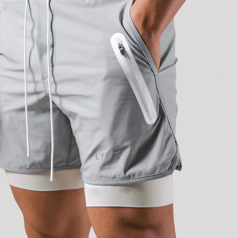 2-in-1 Sport- und Trainingsshorts Herren - Image 11
