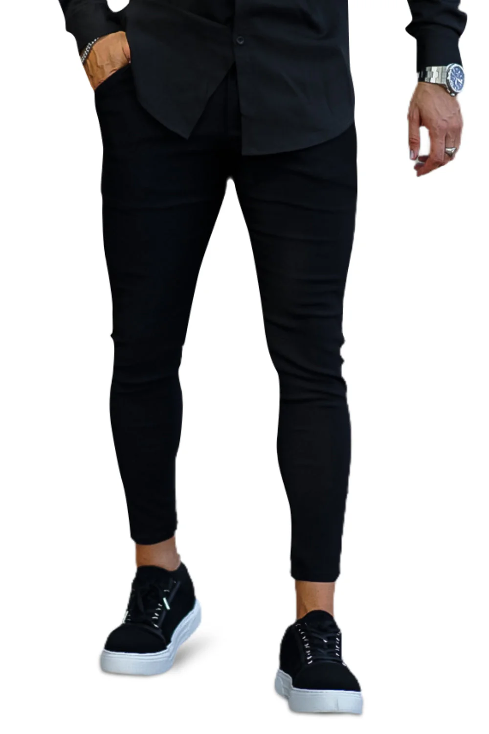 Klassische Herren Stoffhose - Image 3