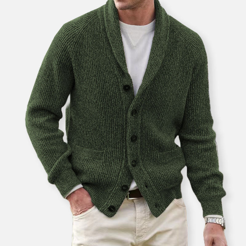 Herren Strick Cardigan Warm und Lässig - Image 3