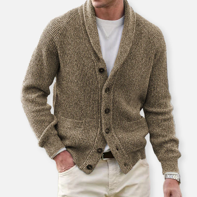 Herren Strick Cardigan Warm und Lässig - Image 4