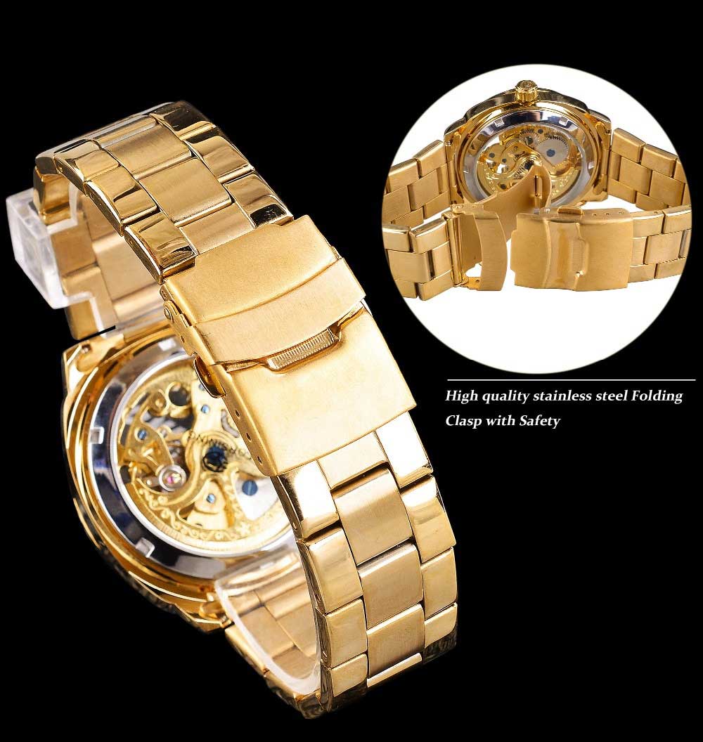 Elegante Transparente Herren Uhr - Image 3