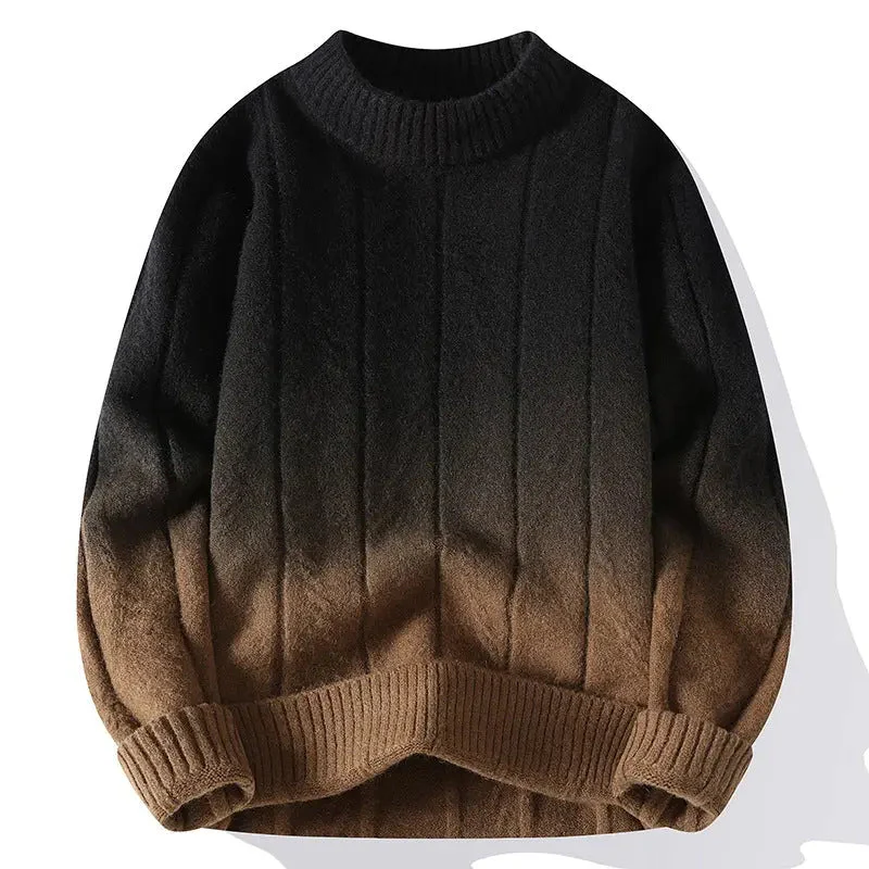 Herren Strickpullover in Farbverlauf - Image 2