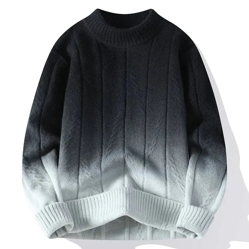 Herren Strickpullover in Farbverlauf - Image 3