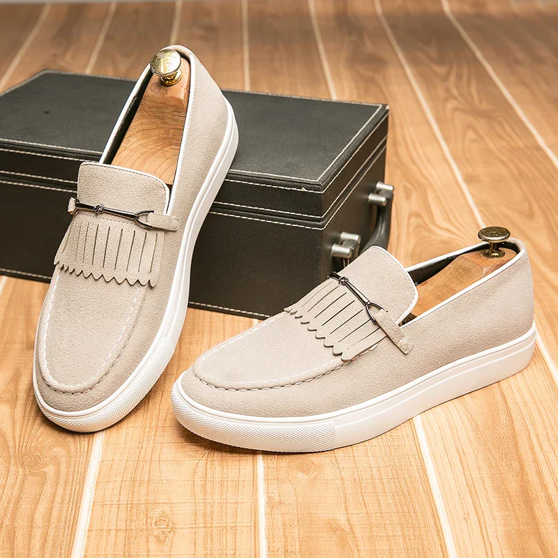 Elegante Herren Wildleder Loafer - Image 11