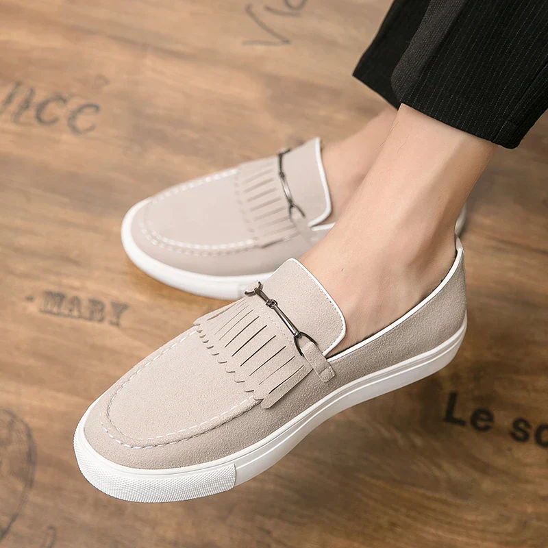 Elegante Herren Wildleder Loafer - Image 12