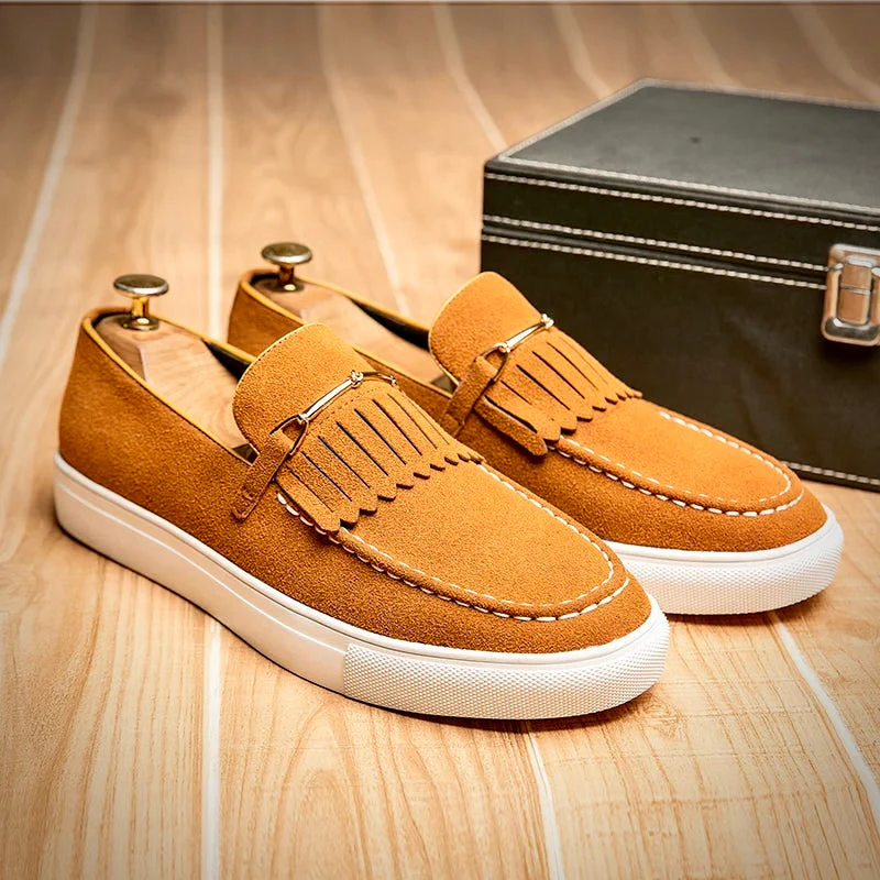 Elegante Herren Wildleder Loafer - Image 2