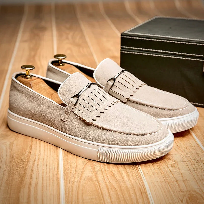 Elegante Herren Wildleder Loafer - Image 4