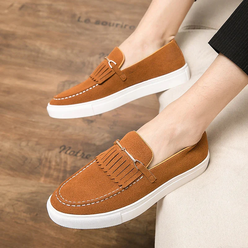 Elegante Herren Wildleder Loafer - Image 7