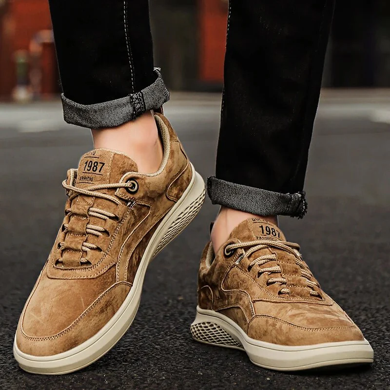 Sportliche Herren Wildleder Sneaker - Image 16