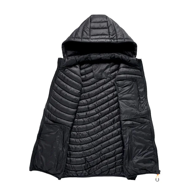 Herren Winter-Daunenweste Thermoisoliert - Image 3