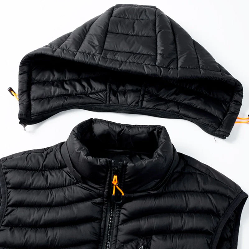 Herren Winter-Daunenweste Thermoisoliert - Image 4