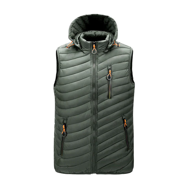 Herren Winter-Daunenweste Thermoisoliert - Image 9