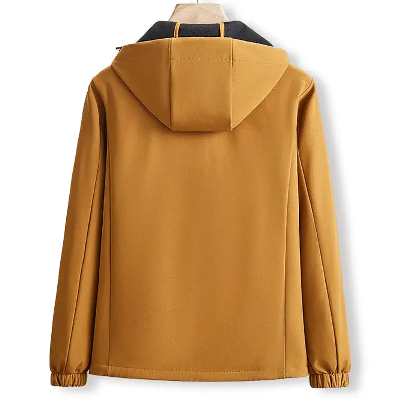 Herren Winter Kapuzen Übergangsjacke Elegant - Image 2