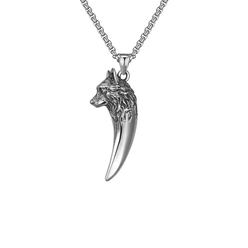 Stylische Herren Wolfskette - Image 8
