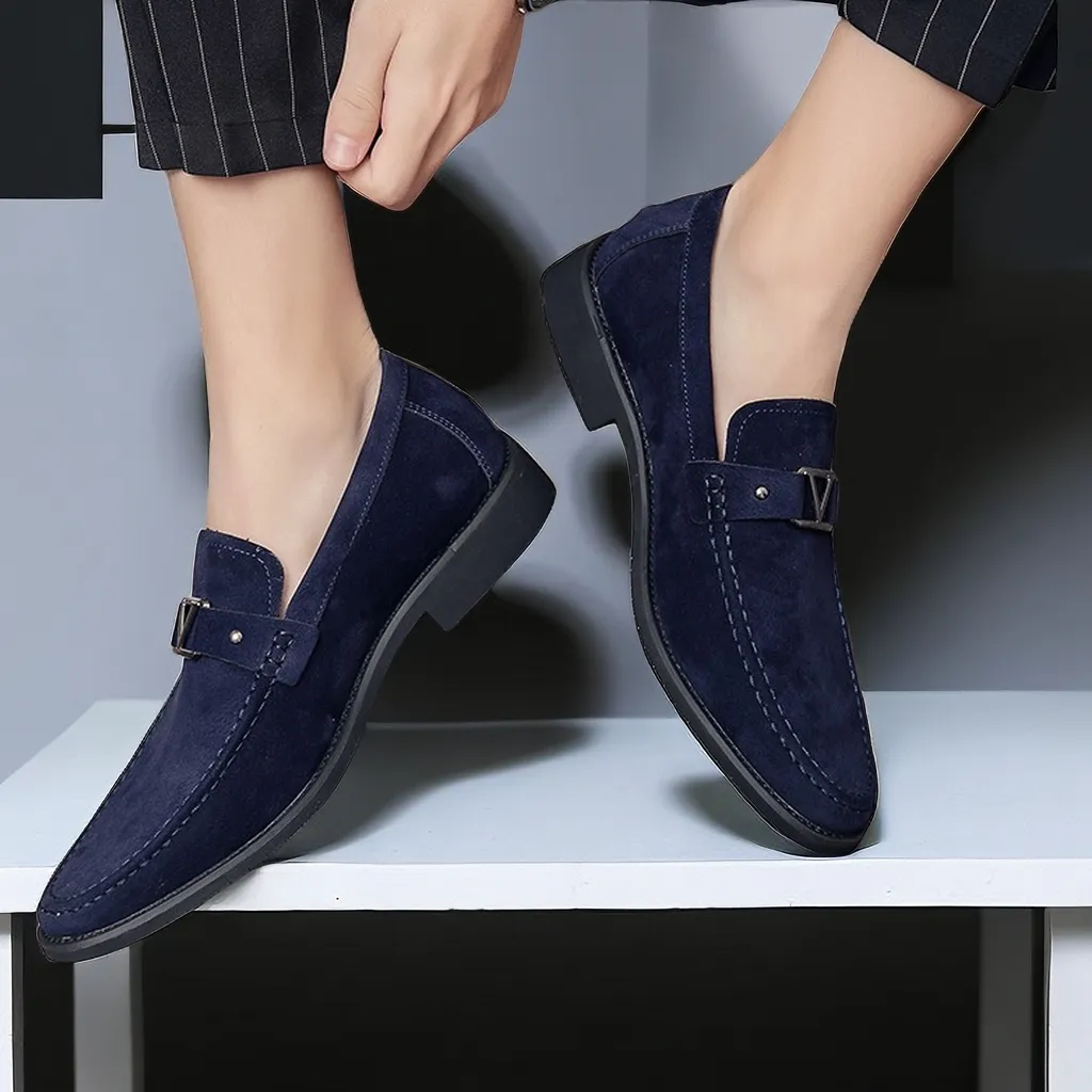Herrenloafer aus handgefertigtem Wildleder - Image 3