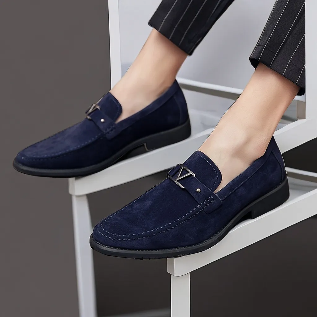 Herrenloafer aus handgefertigtem Wildleder - Image 4