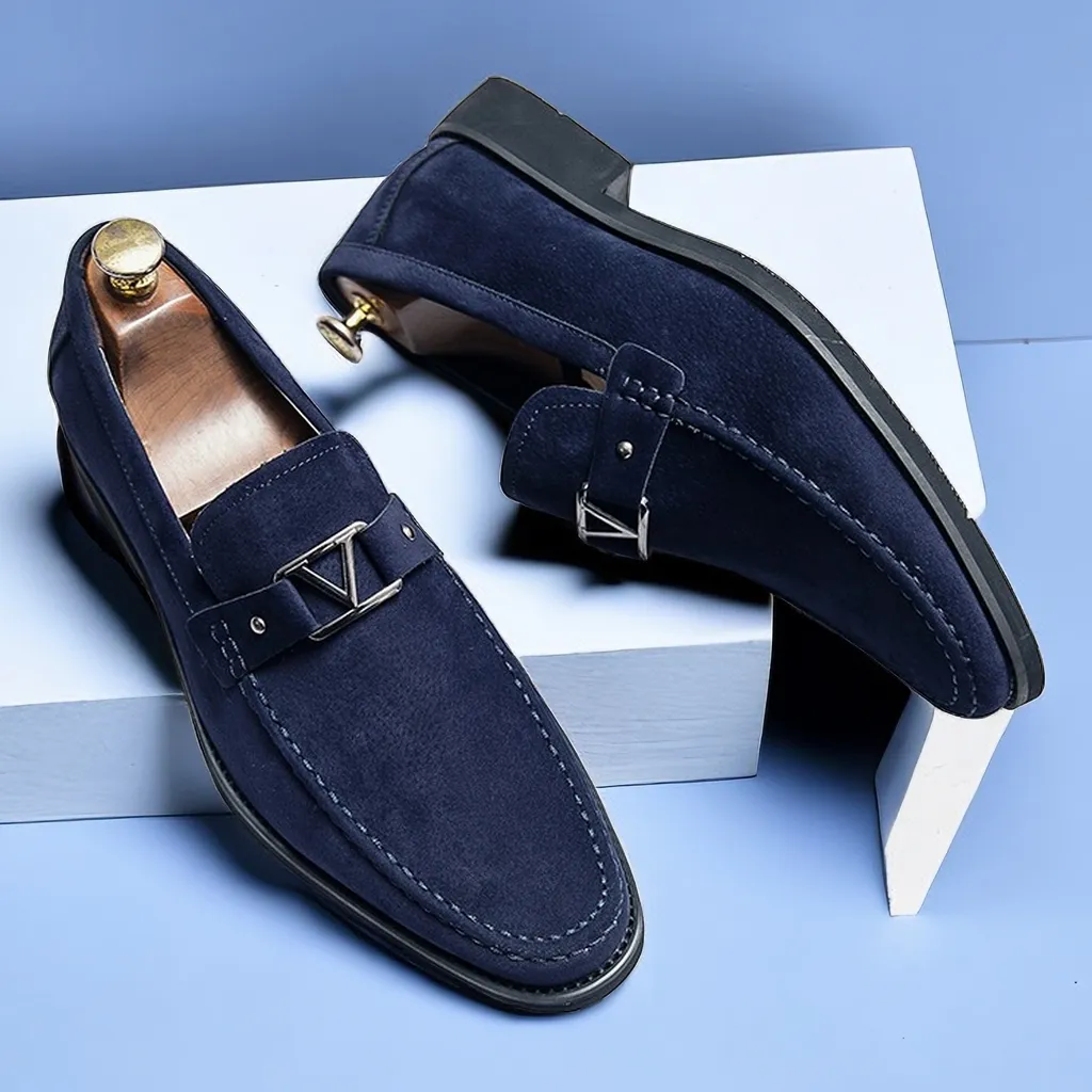 Herrenloafer aus handgefertigtem Wildleder - Image 6