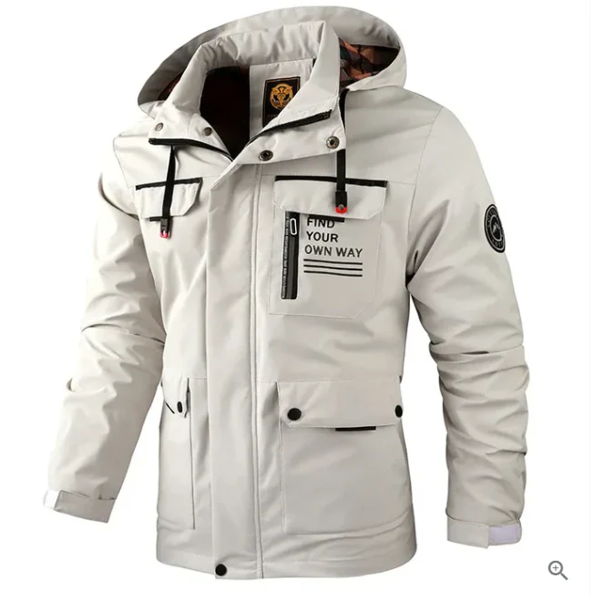 Hochwertige wasserdichte Winterjacke für Herren - Image 10