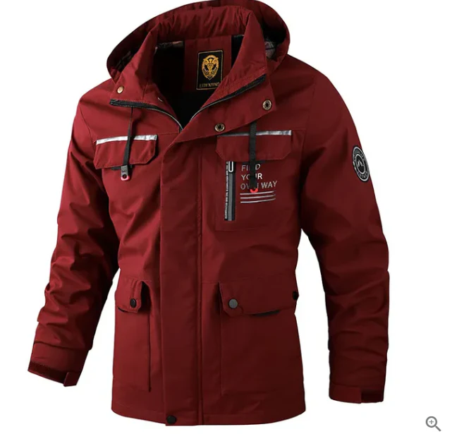 Hochwertige wasserdichte Winterjacke für Herren - Image 11