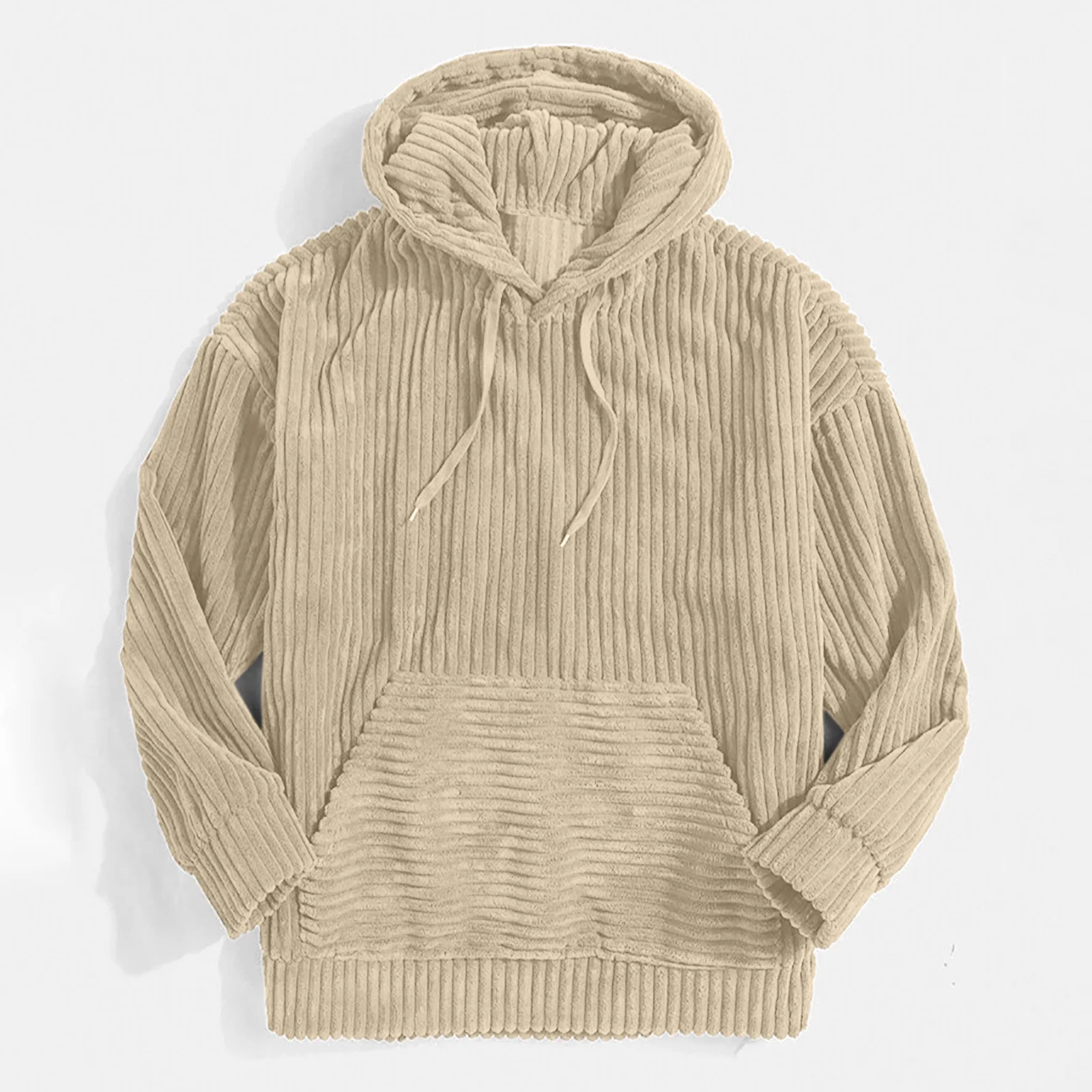 Hochwertige Cord-Kapuzenjacke für Herren - Image 6