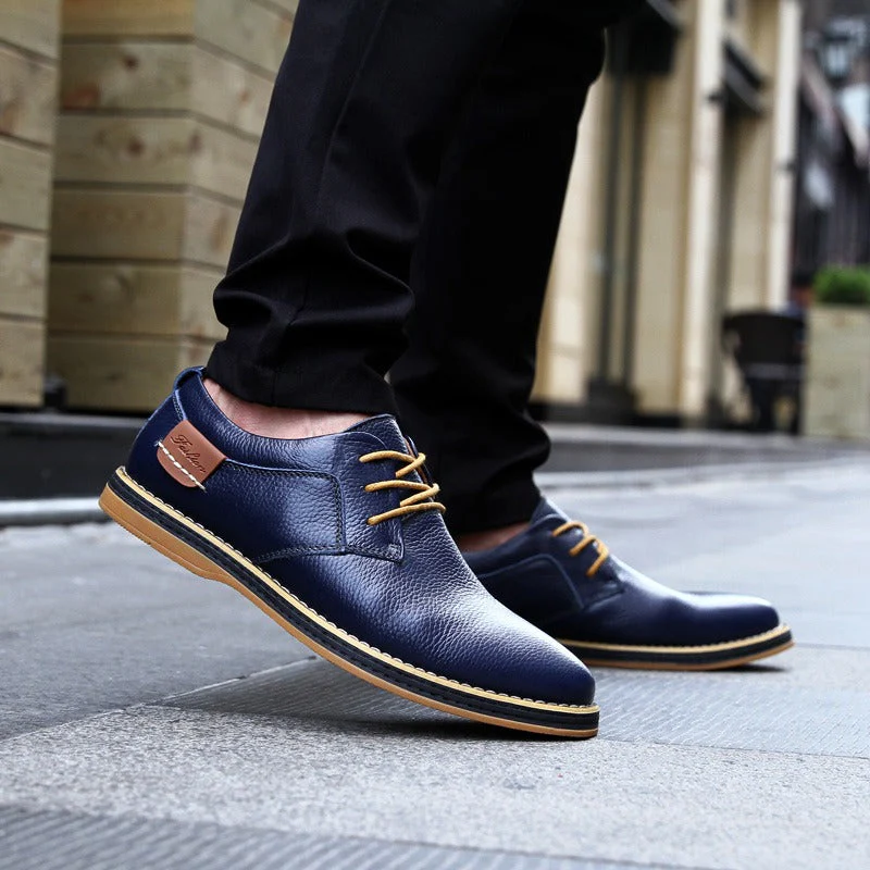 Hochwertige Herrenleder-Oxfordschuhe in verschiedenen Farben - Image 10