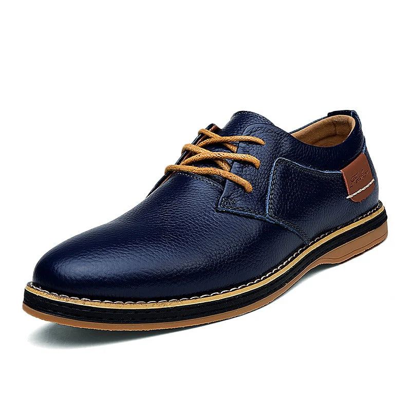 Hochwertige Herrenleder-Oxfordschuhe in verschiedenen Farben - Image 13
