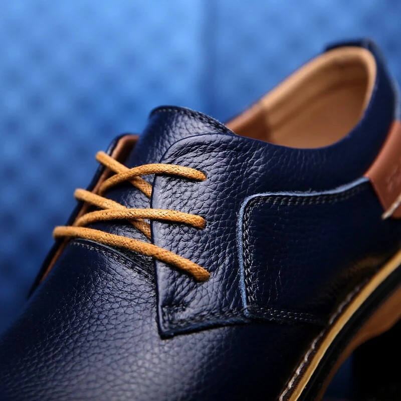 Hochwertige Herrenleder-Oxfordschuhe in verschiedenen Farben - Image 4